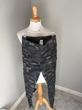 CAbi Black and Gray Camo ATC Leggings #3531